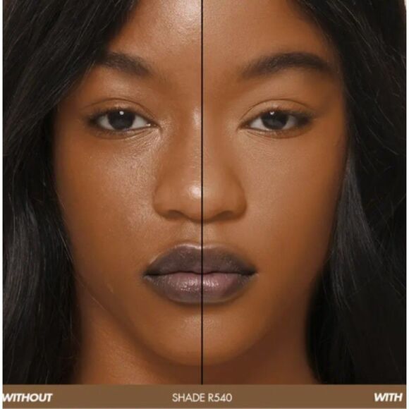 Makeup Forever Matte Velvet Skin Blurring Powder Foundation Dark Brown - Picture 2 of 7